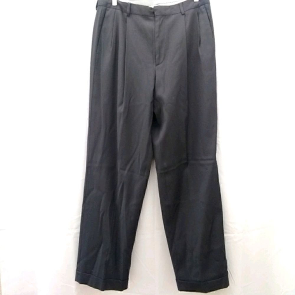Mens Banana Republic Dress pants black 33r